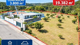 Terreno em Vila Nova de Gaia · 19 382 m² · 220 000 €