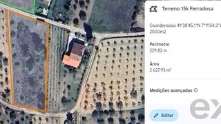 Land for sale in Mirandela, Portugal — €15,000