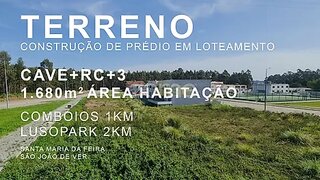Land for sale in Santa Maria da Feira, Portugal — €375,000