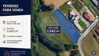 Terreno para venda em Santa Maria da Feira, Portugal — 93 000 €