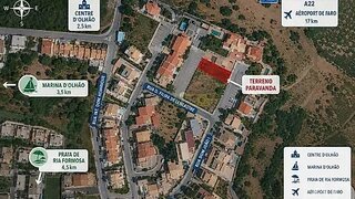 Land for sale in Olhão, Portugal — €159,250