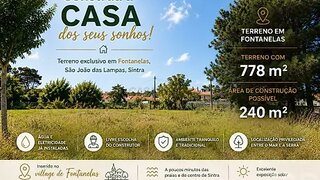 Land for sale in Sintra, Portugal — €370,000