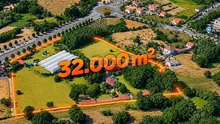 Terreno de 32 005 m² em Viseu