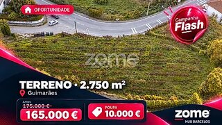 Terreno em Guimarães · 2750 m² · 175 000 €