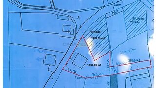 Terreno de 1832 m² em Viseu