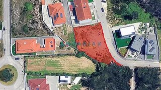 Terreno de 1027 m² em Leiria