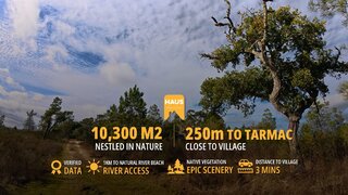 Terreno de 10 280 m² em Castelo Branco