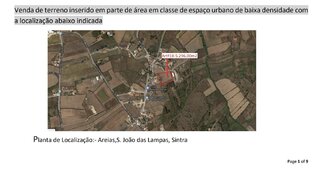 Land for sale in Sintra, Portugal — €270,000