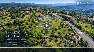Terreno para venda em Castro Daire, Portugal — 84 000 €