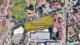 Land for sale in São João da Madeira, Portugal — €880,000