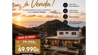 Terreno para venda em Machico, Portugal — 65 990 €