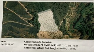 Terreno em Valpaços · 10 296 m² · 30 000 €