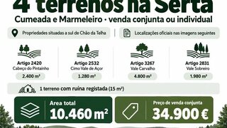 Terreno para venda em Sertã, Portugal — 34 900 €