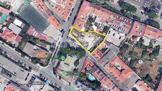 Terreno de 774 m² em Lisboa