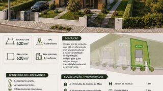 Land for sale in Trofa, Portugal — €78,000