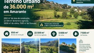 Terreno para venda em Amarante, Portugal — 175 000 €