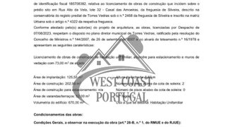 Land for sale in Torres Vedras, Portugal — €480,000