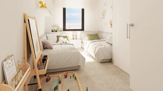 3-bedroom apartment with pool in Barcelona