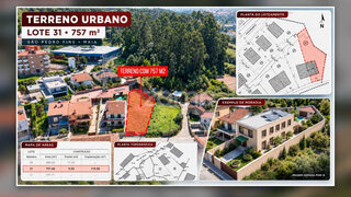 Terreno para venda em Maia, Portugal — 123 900 €
