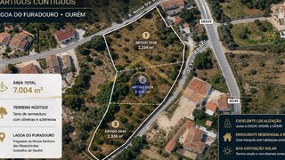 Terreno em Ourém · 7004 m² · 130 000 €