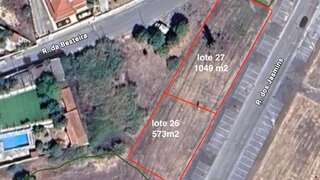 Terreno de 573 m² em Santarém