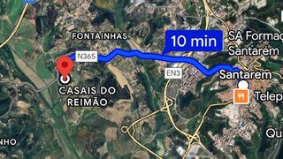 Terreno de 90 000 m² em Santarém