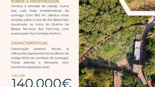 Land for sale in Lamego, Portugal — €140,000