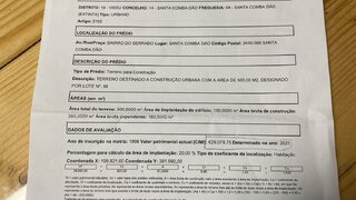 Land for sale in Santa Comba Dão, Portugal — €33,000