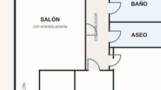 3-bedroom apartment with terrace in Vallehermoso, Madrid