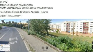 Land for sale in Loures, Portugal — €30,000